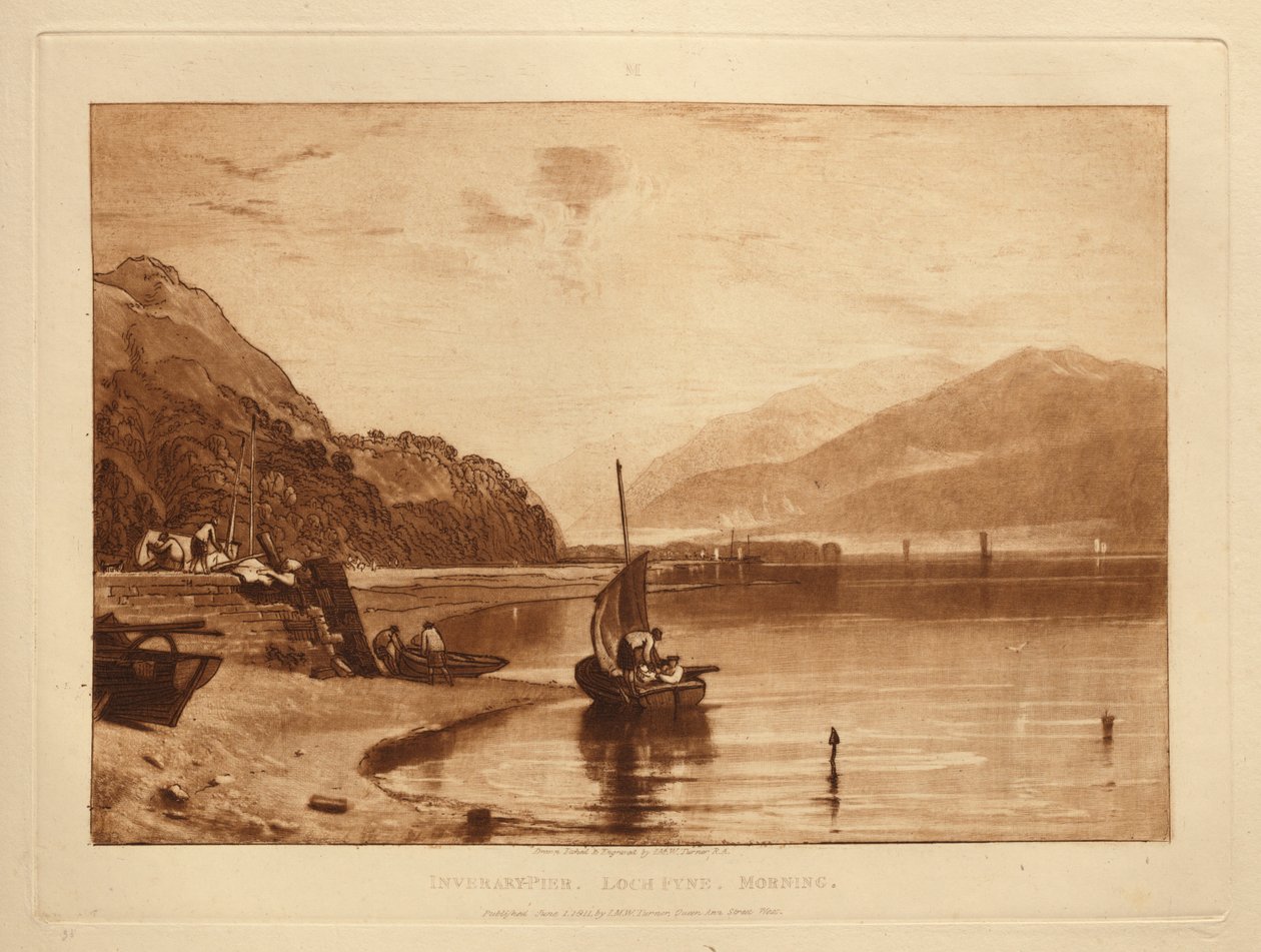 Inveraryn laituri tekijältä Joseph Mallord William Turner