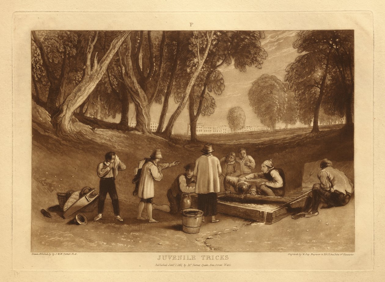 Nuorison kepposet tekijältä Joseph Mallord William Turner
