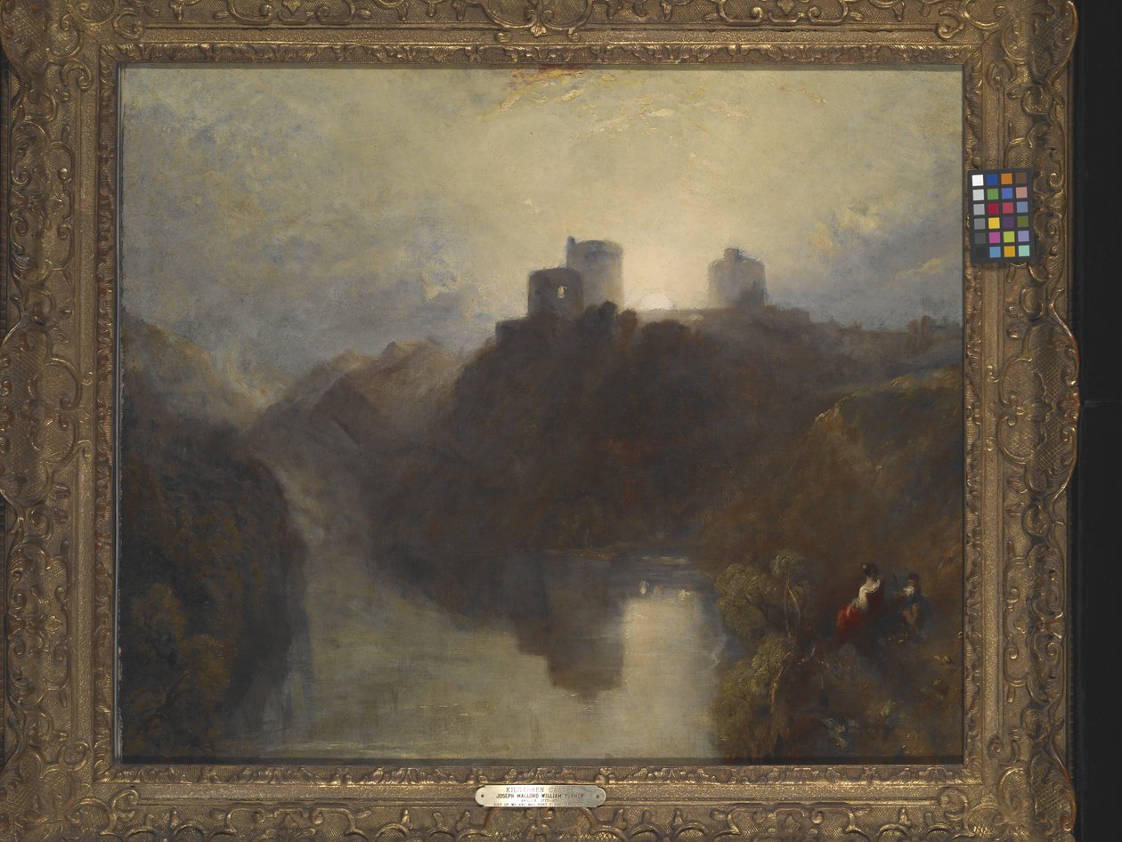 Kilgarrenin linna (öljy kankaalle) tekijältä Joseph Mallord William Turner