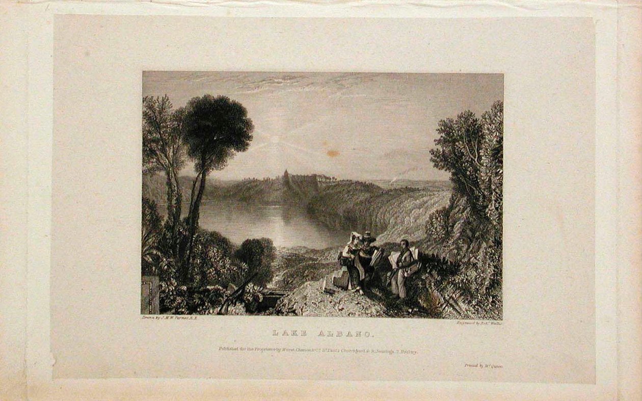 Albanonjärvi tekijältä Joseph Mallord William Turner