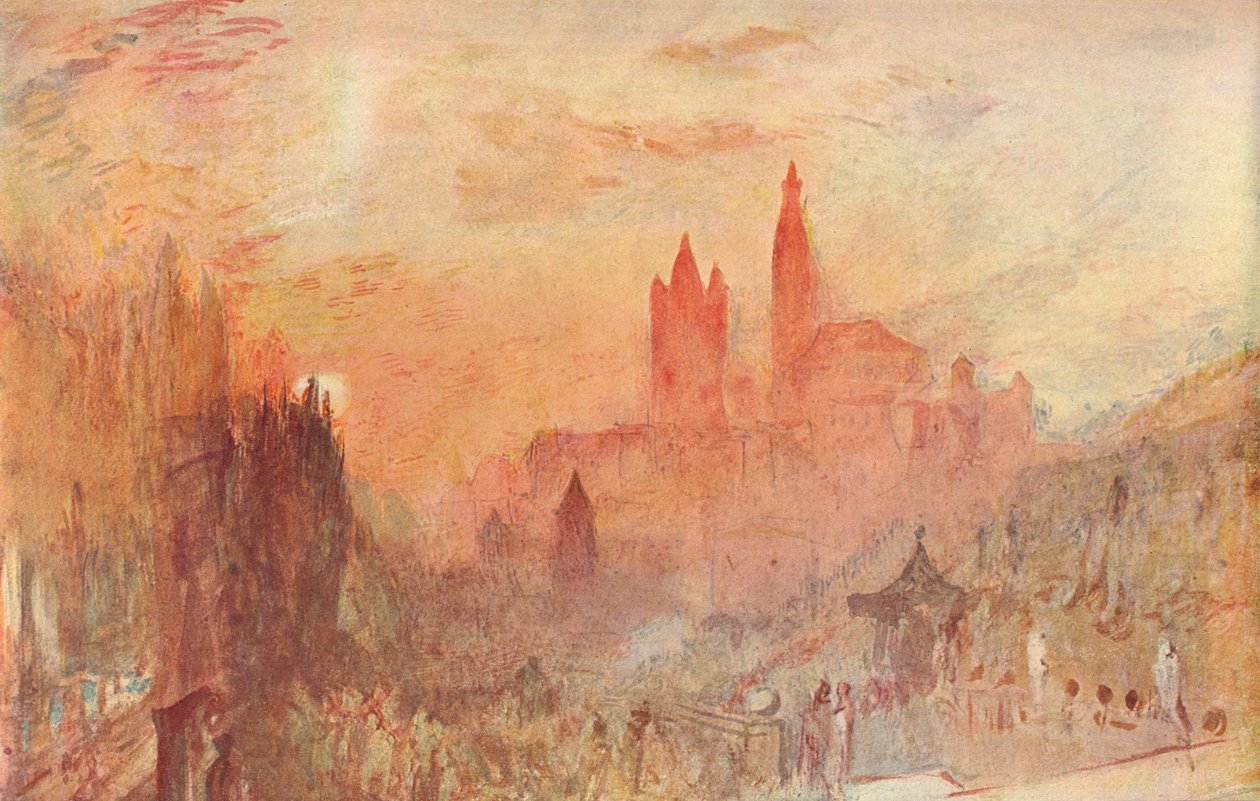 Lausanne, 1909 tekijältä Joseph Mallord William Turner