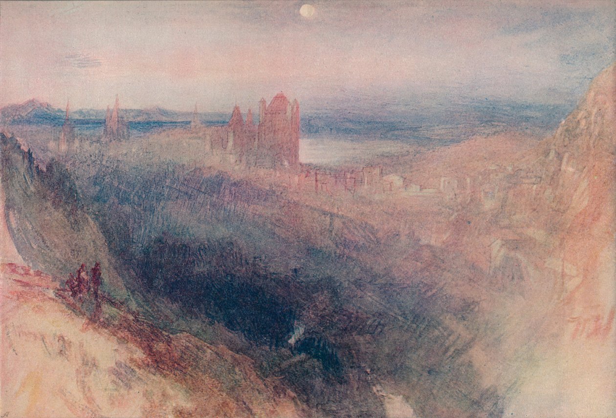 Lausanne: Le Signalista, 1909 tekijältä Joseph Mallord William Turner