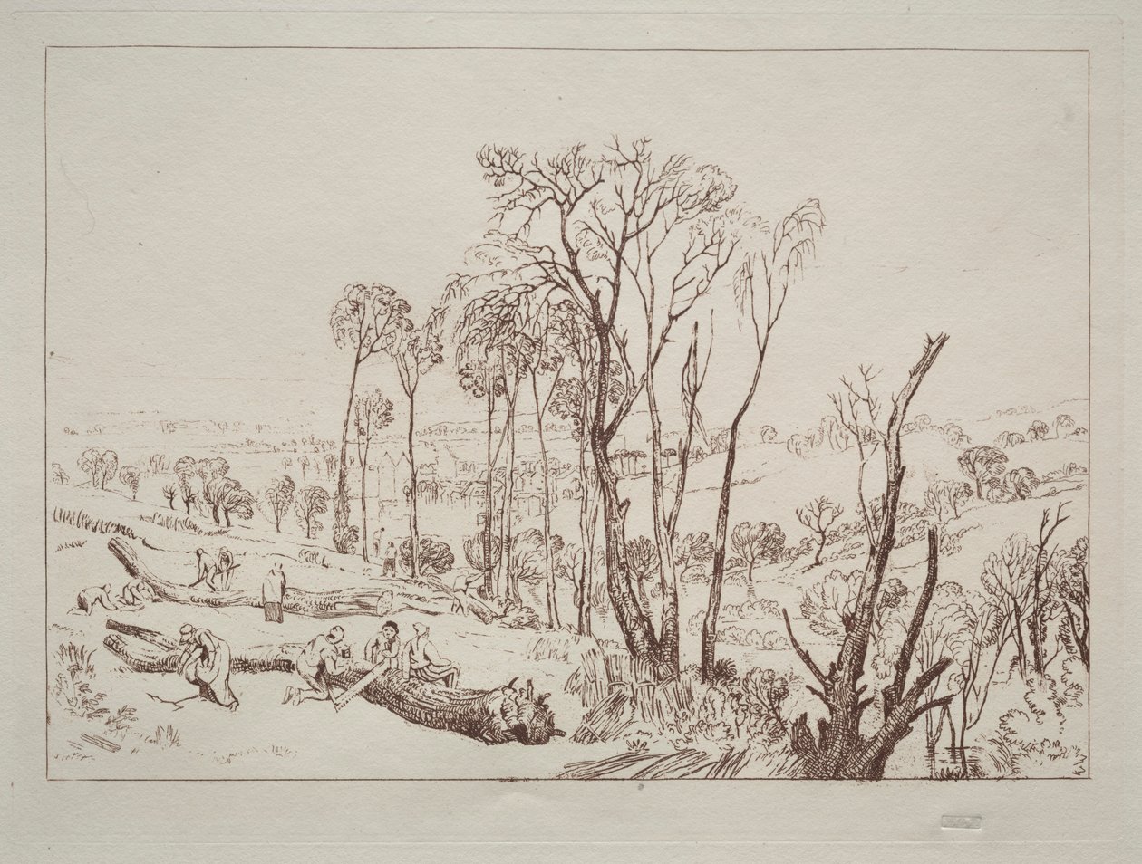 Tutkimuskirja: Crowhurst, Sussex. tekijältä Joseph Mallord William Turner