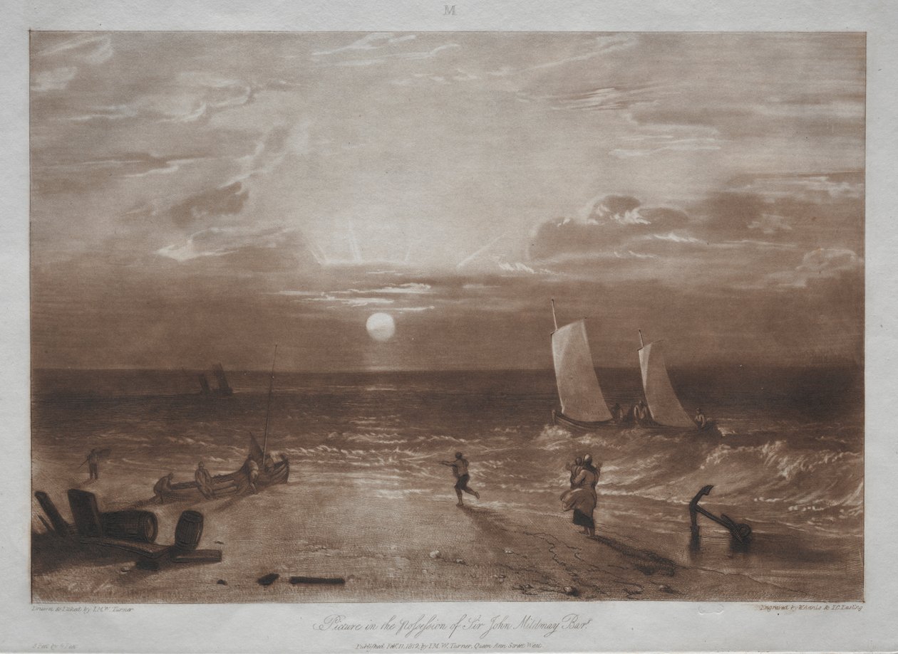 Oppikirja: Mildmay Sea-pala tekijältä Joseph Mallord William Turner