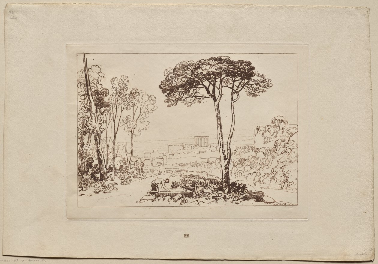Oppikirja: Kohtaus maaseudulla tekijältä Joseph Mallord William Turner
