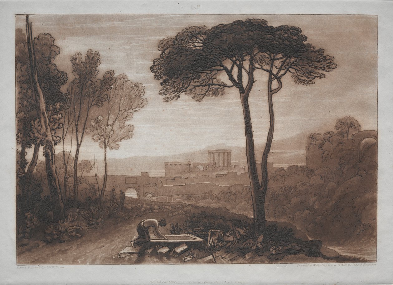 Kohtaus Campagnassa tekijältä Joseph Mallord William Turner