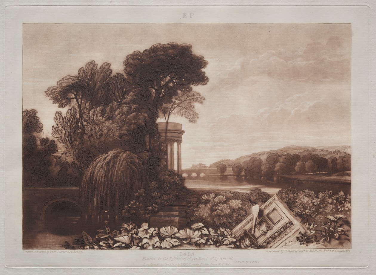 Tutkimuskirja: Isisin temppeli tekijältä Joseph Mallord William Turner