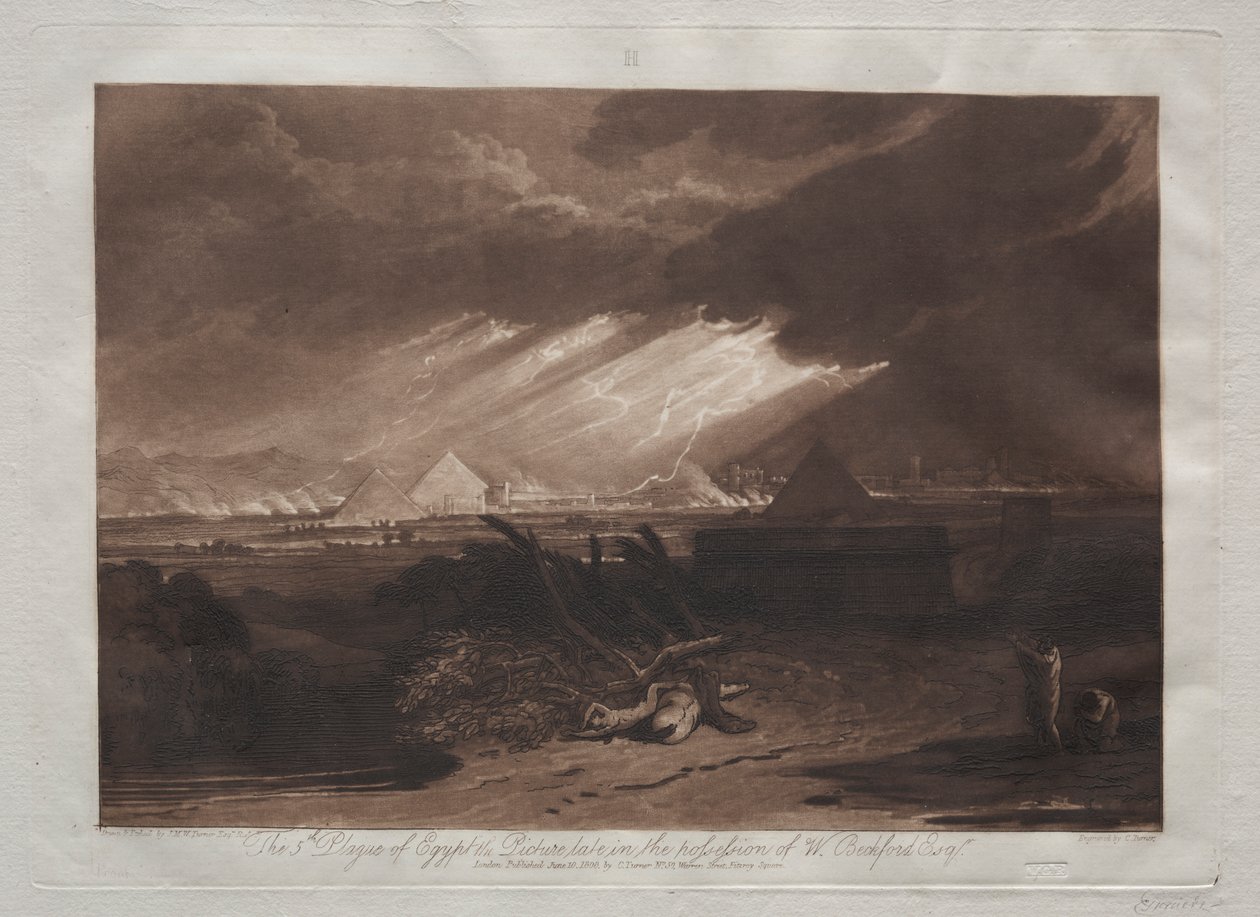 Liber Studiorum: Egyptin viides rutto tekijältä Joseph Mallord William Turner