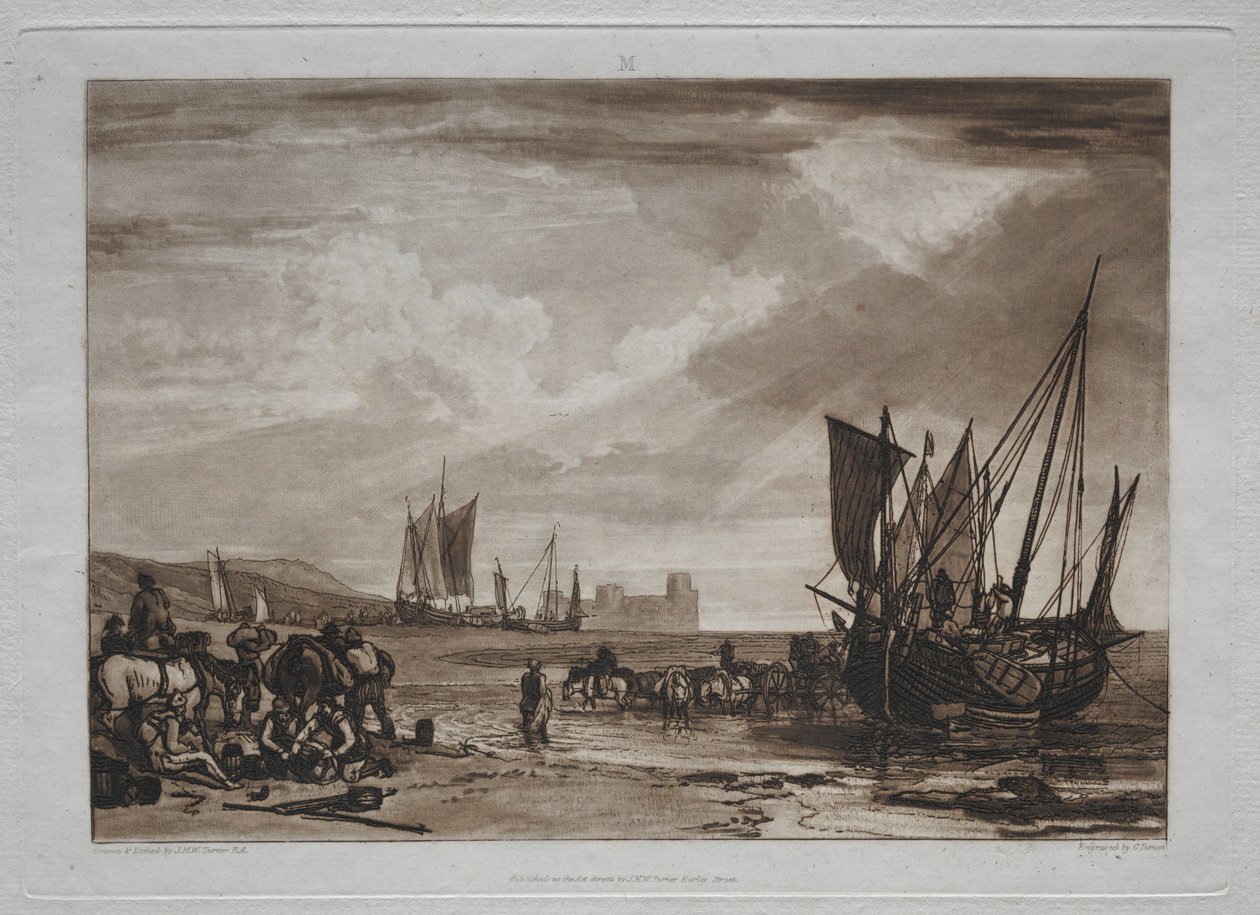 Oppikirja: Alusten purkaminen tekijältä Joseph Mallord William Turner