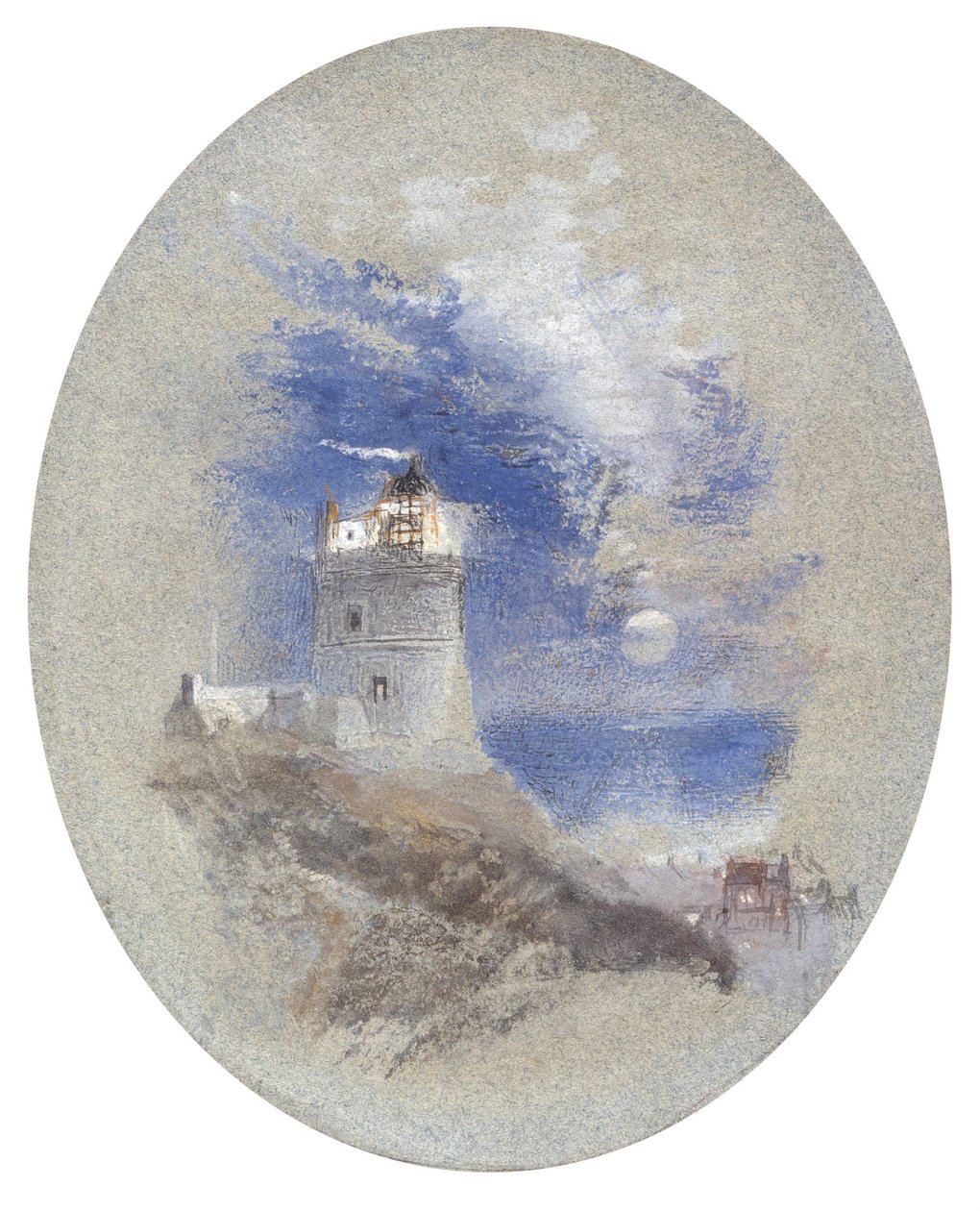 Lowestoffen majakka tekijältä Joseph Mallord William Turner