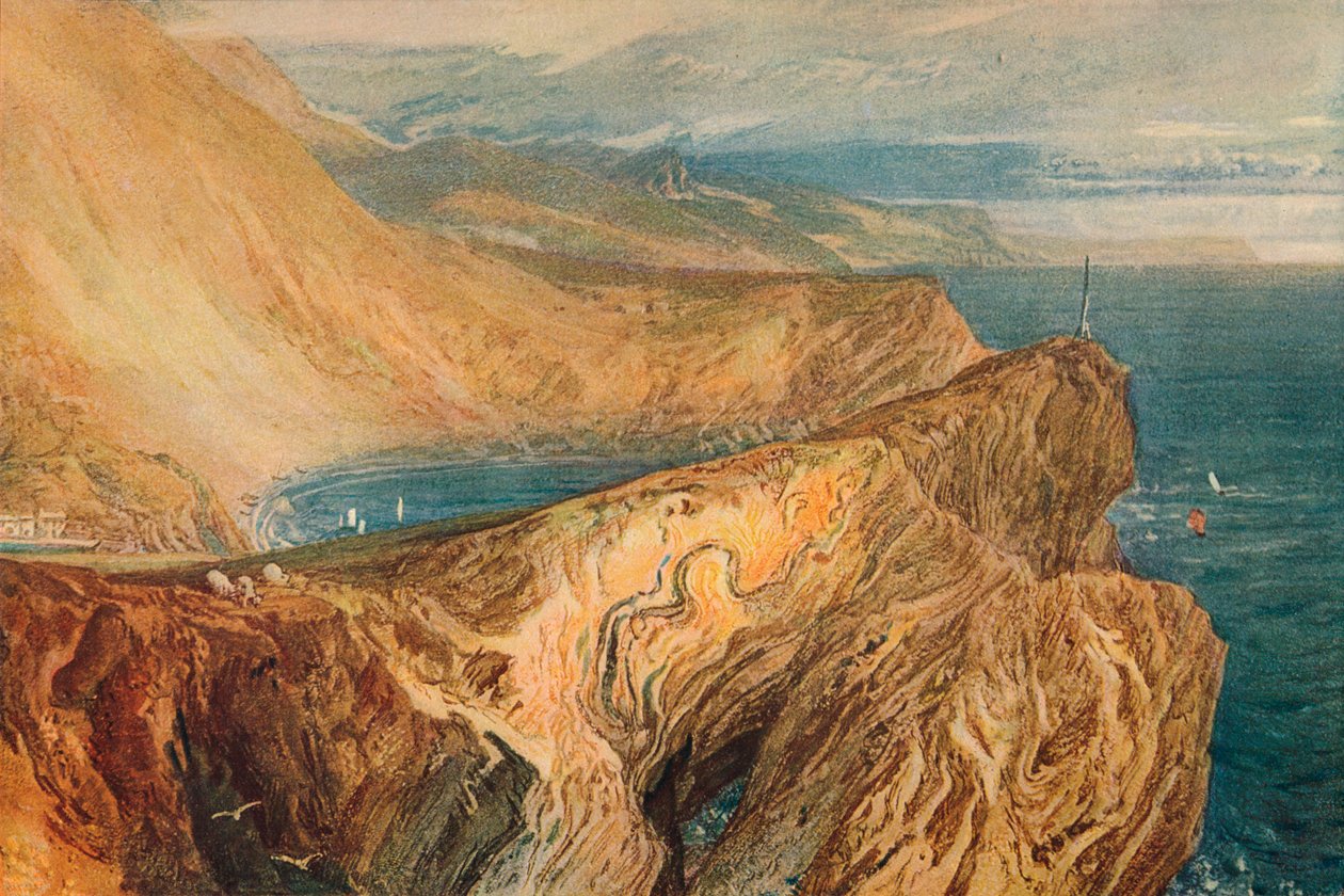 Lulworth Cove, 1909 tekijältä Joseph Mallord William Turner