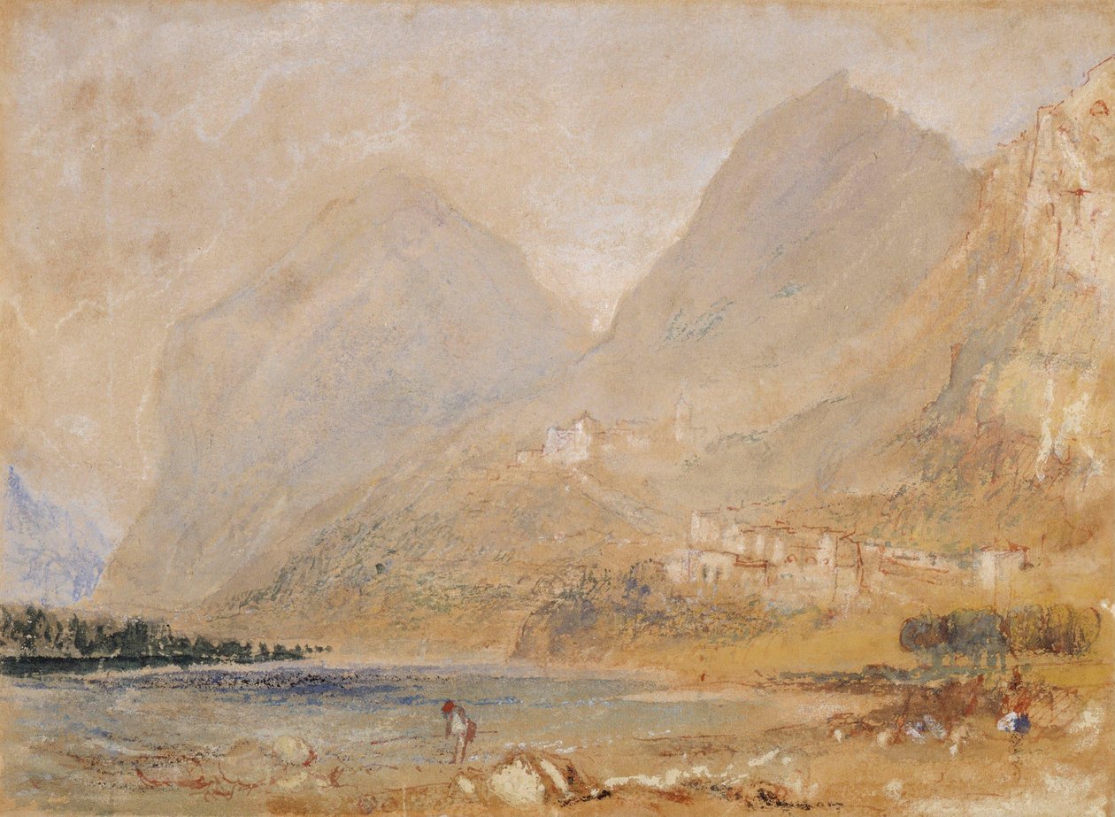 Martinswand, lähellä Innsbruckia tekijältä Joseph Mallord William Turner