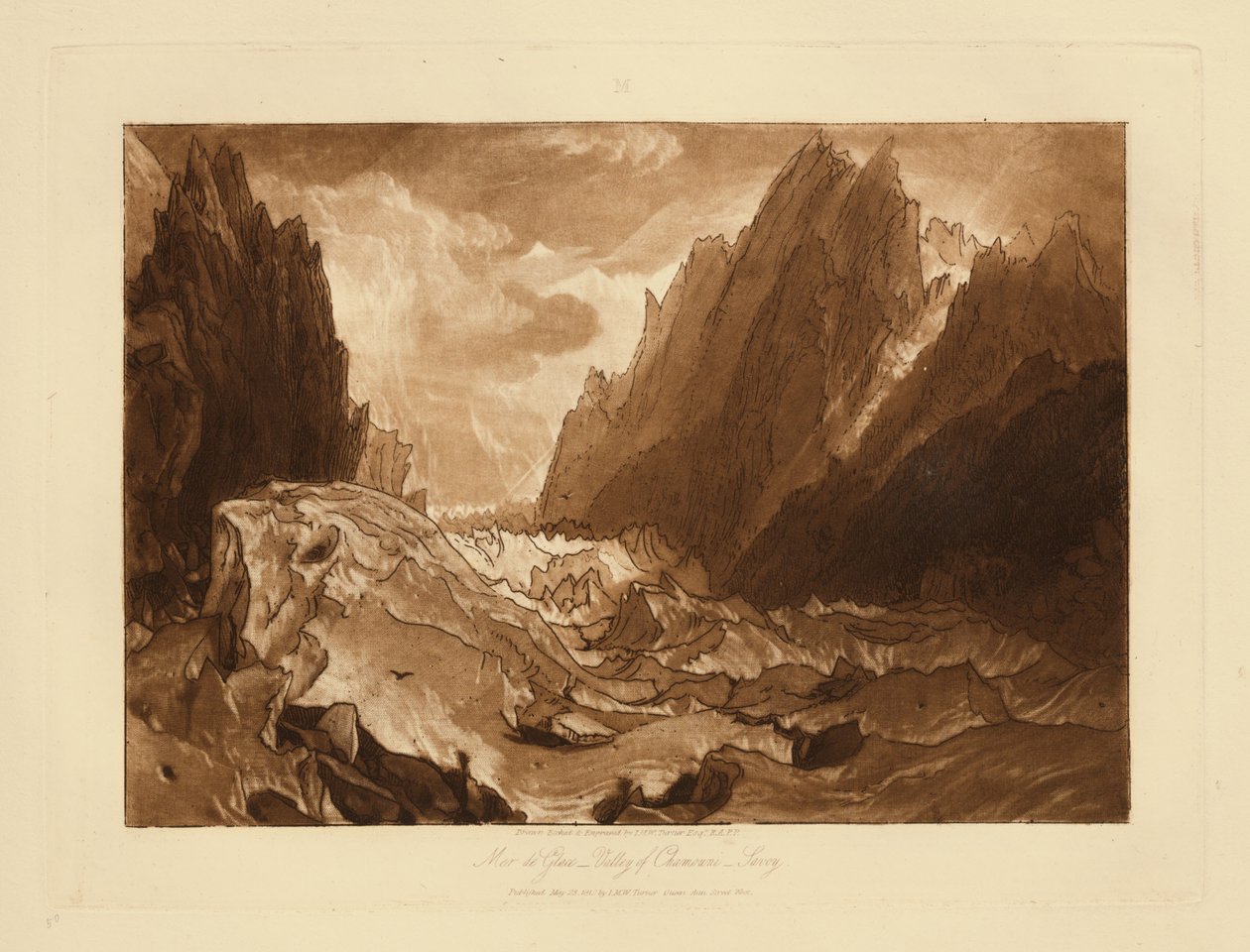 Jäämeri tekijältä Joseph Mallord William Turner