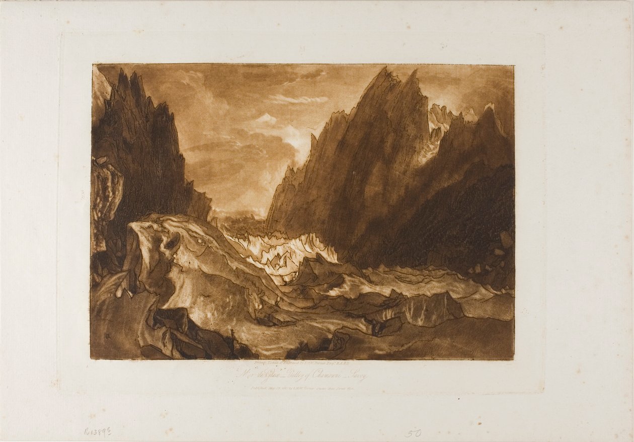 Mer de Glace, levy 50 Book of Studiesista tekijältä Joseph Mallord William Turner