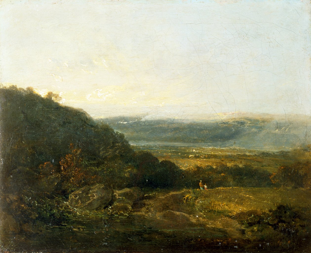 Middleton Dale, Yorkshire (öljy kankaalle) tekijältä Joseph Mallord William Turner