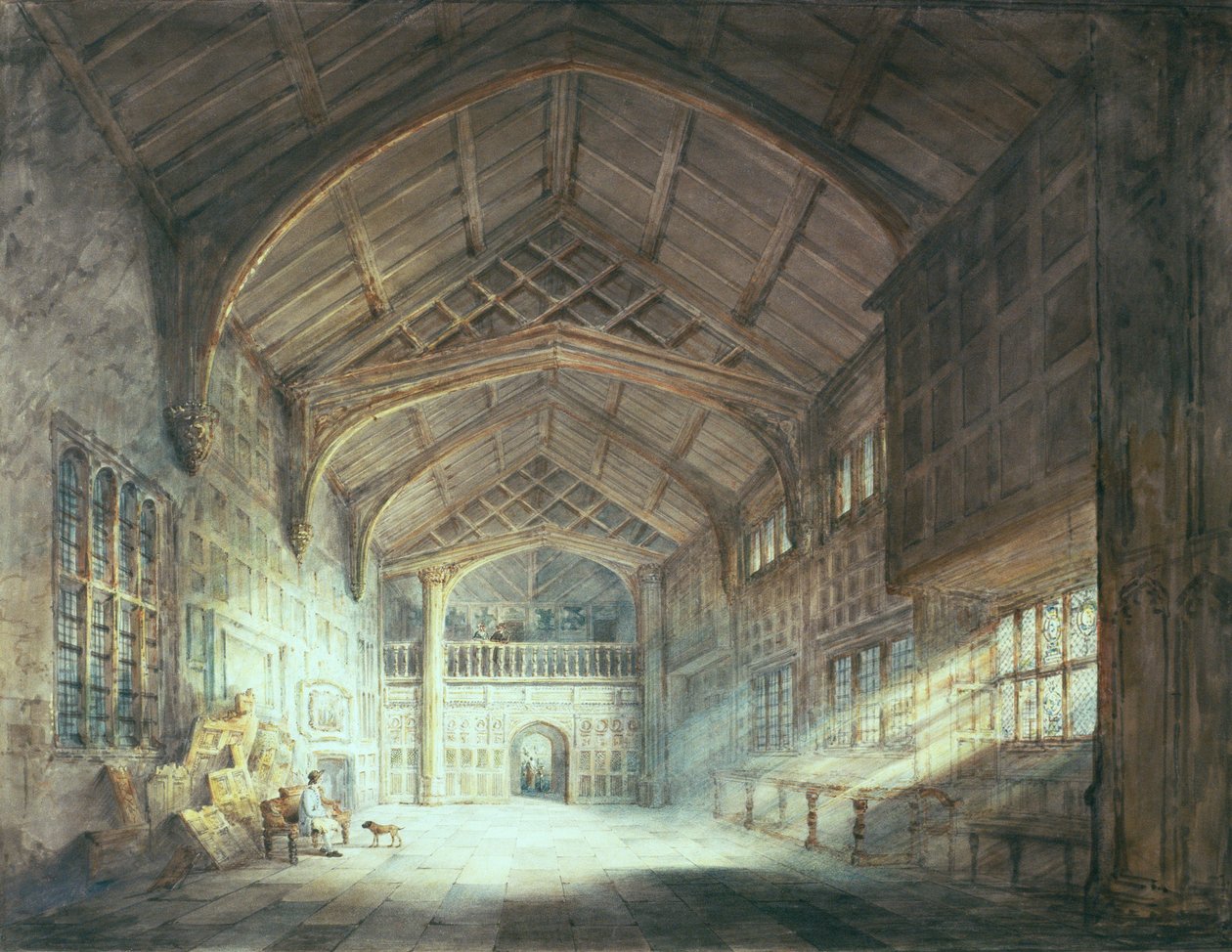 Mitton Hall, Lancashire tekijältä Joseph Mallord William Turner