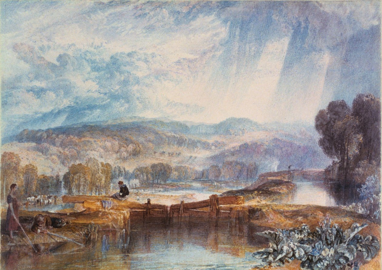 Lisää puistoa Watfordin lähellä, 1823 tekijältä Joseph Mallord William Turner