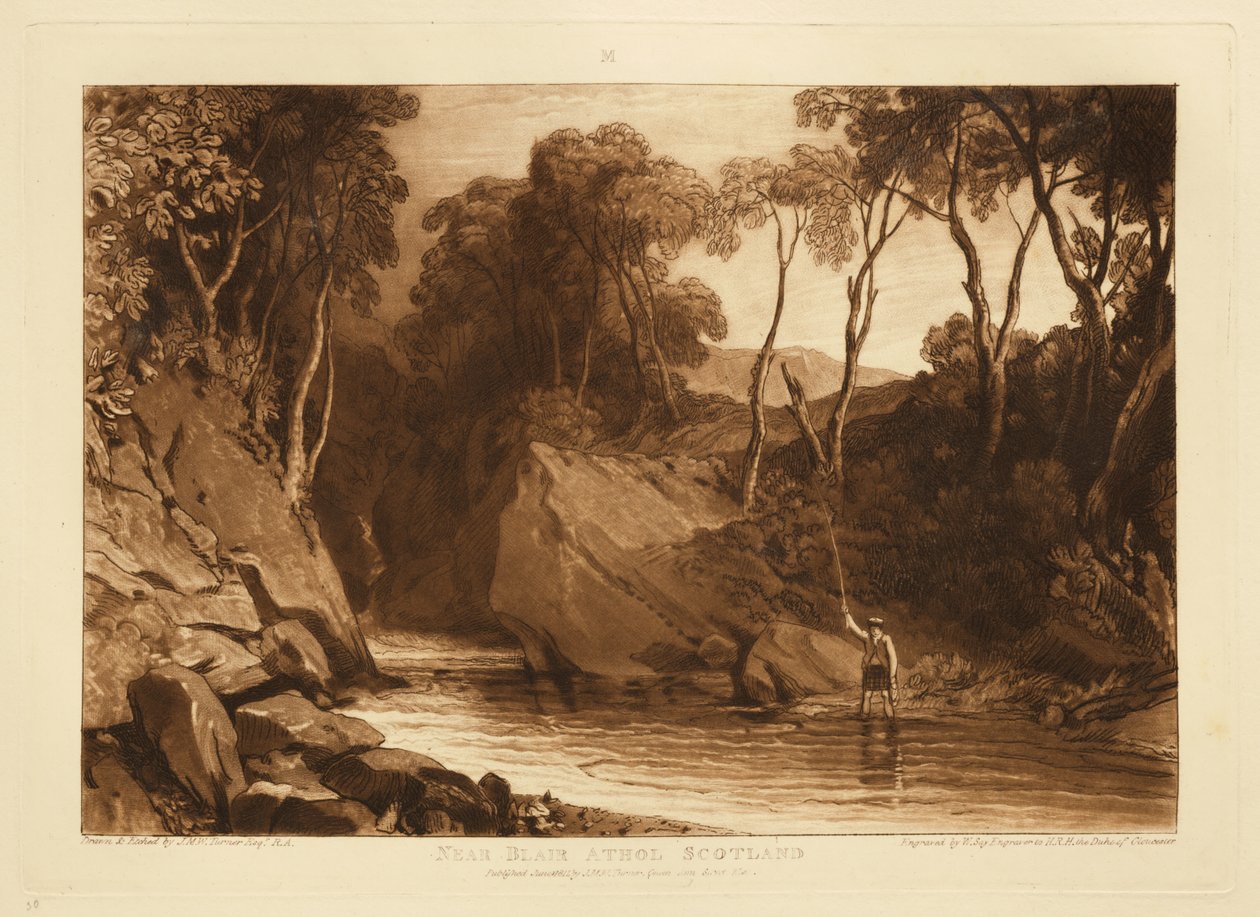 Lähellä Blair Atholia tekijältä Joseph Mallord William Turner