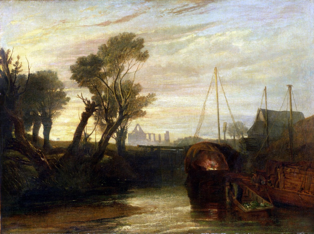 Newark Abbey tekijältä Joseph Mallord William Turner