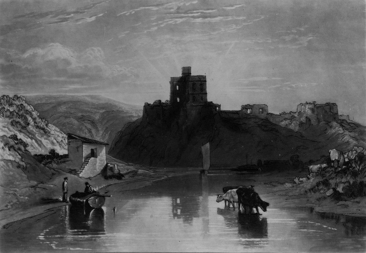 Norhamin linna tekijältä Joseph Mallord William Turner