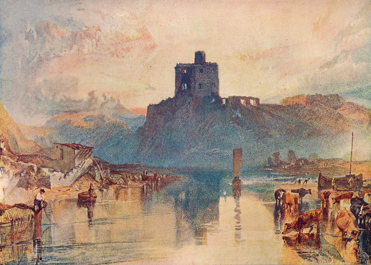 Norhamin linna, 1909 tekijältä Joseph Mallord William Turner
