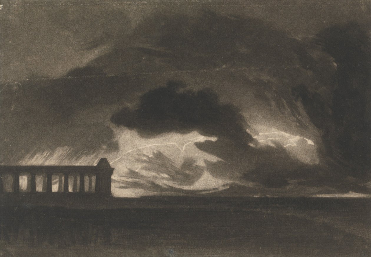 Paestum tekijältä Joseph Mallord William Turner