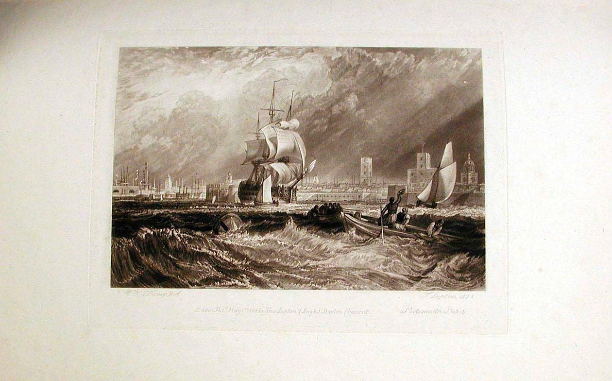Portsmouth tekijältä Joseph Mallord William Turner