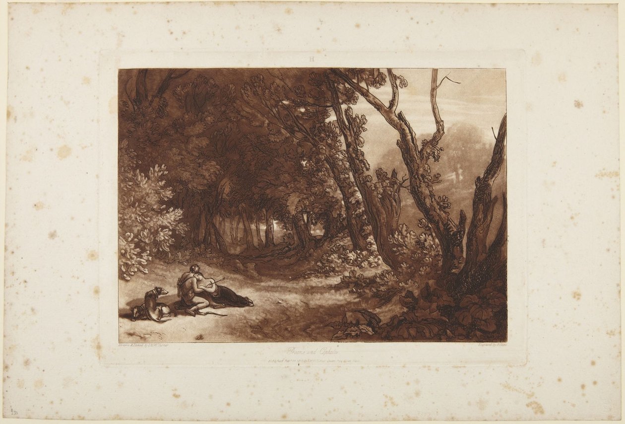 Prokris ja Kefalos tekijältä Joseph Mallord William Turner