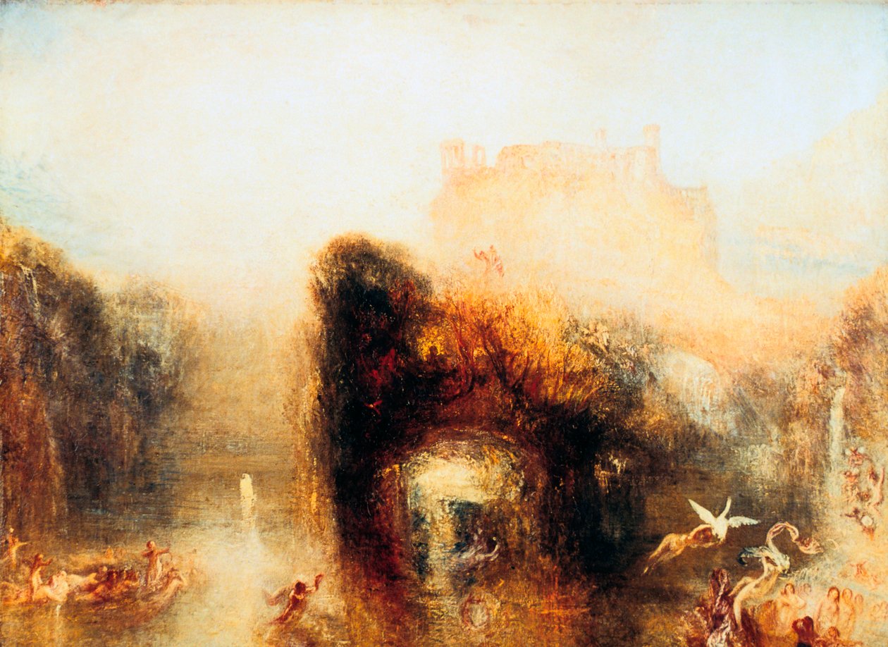 Queen Mabs -luola, 1846 tekijältä Joseph Mallord William Turner