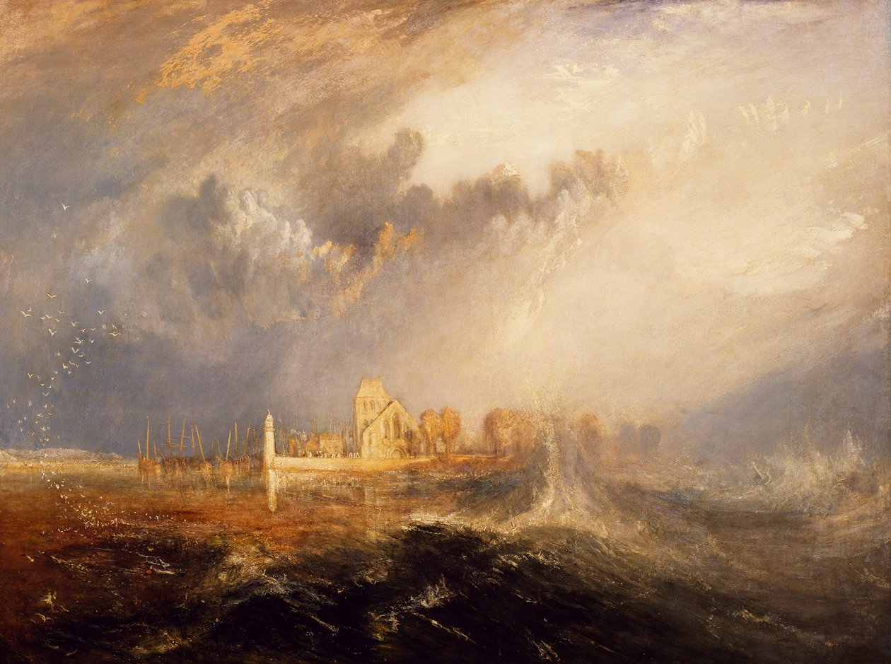 Quillebeuf, Seinen suu tekijältä Joseph Mallord William Turner