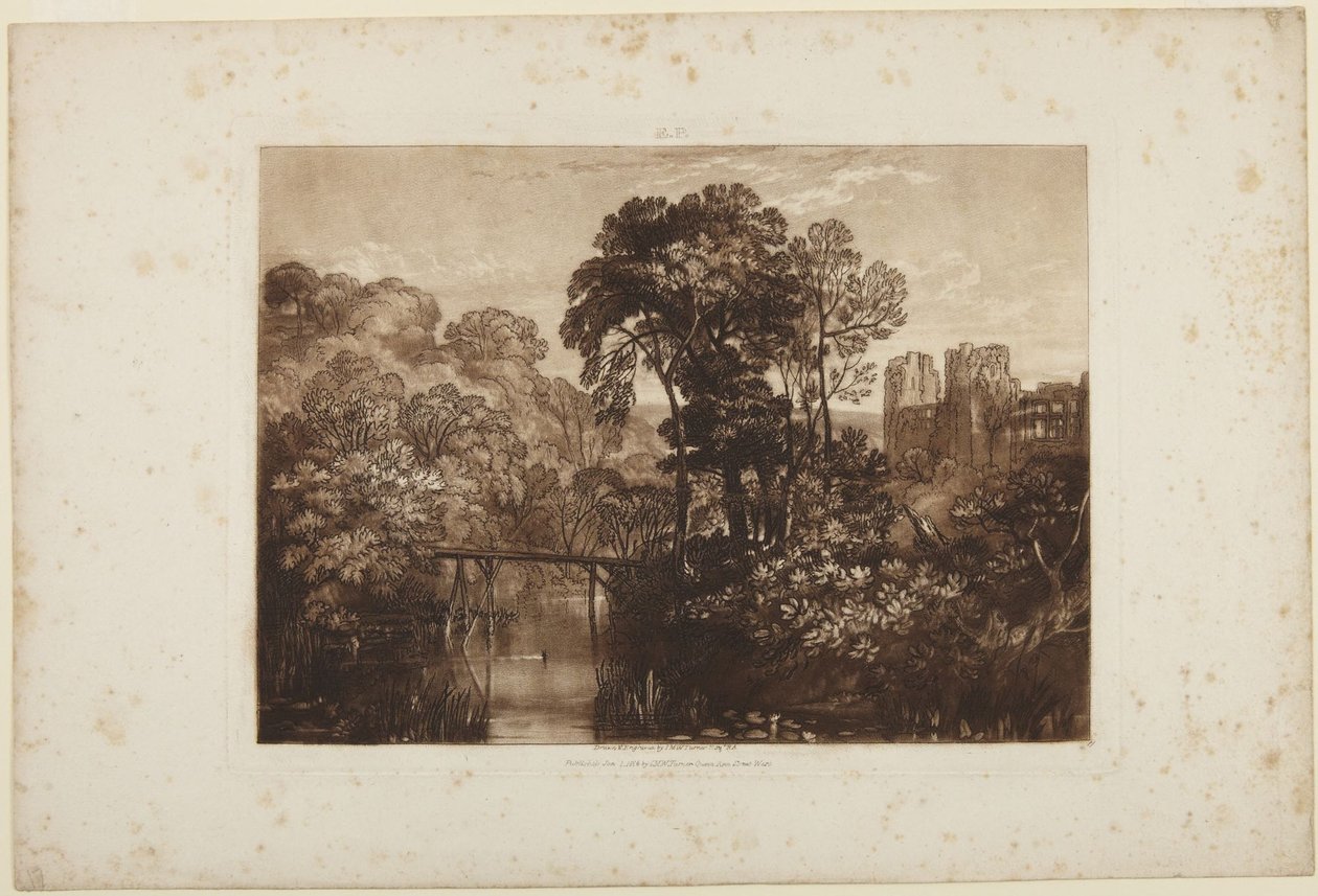 Raglanin linna tekijältä Joseph Mallord William Turner