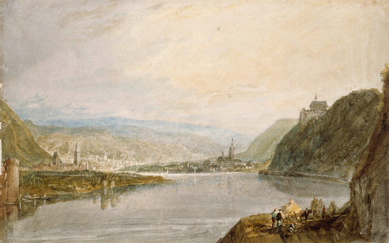 Remagen, Erpel ja Linz tekijältä Joseph Mallord William Turner