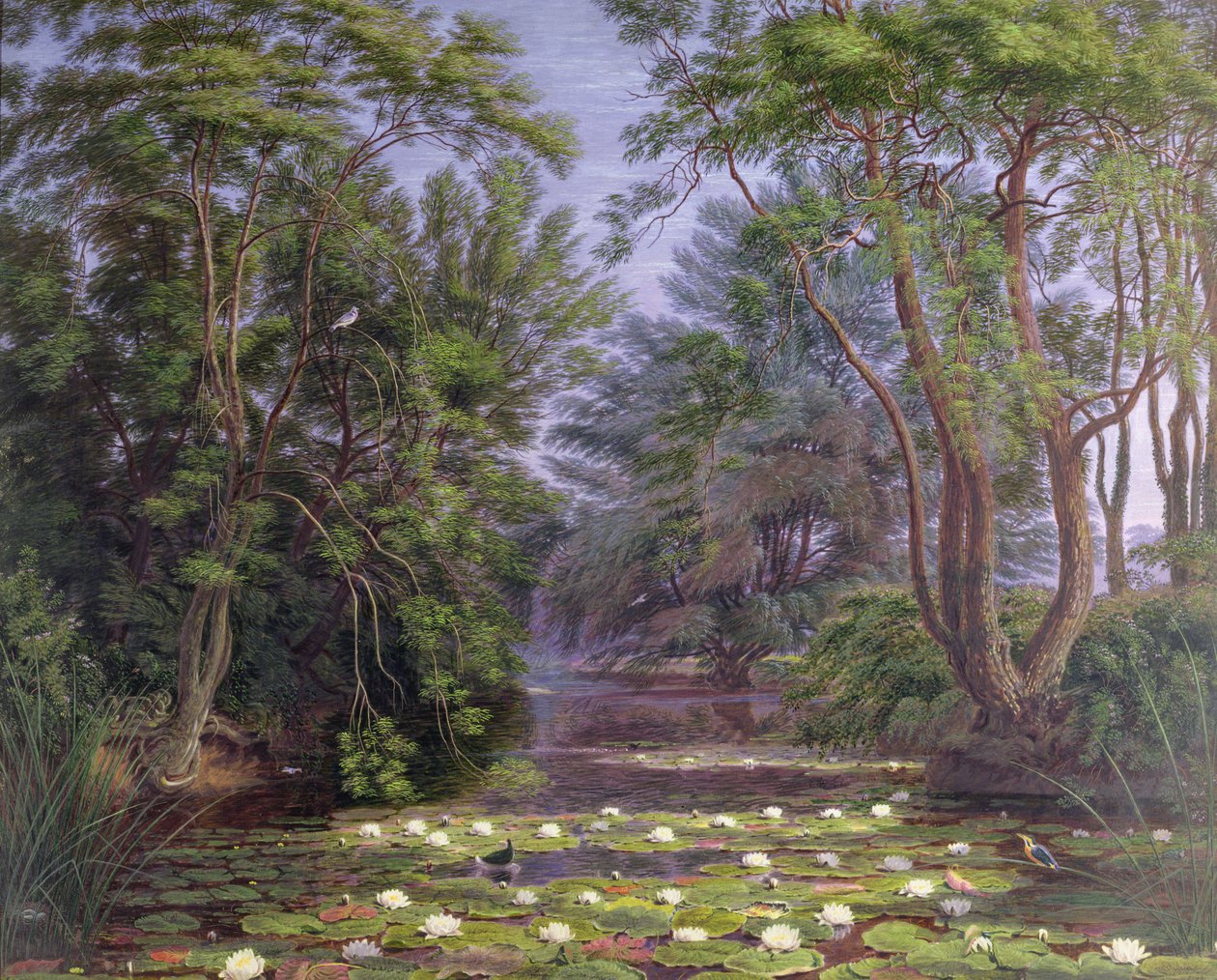 Cherwell-joen lumpeet, 1851 tekijältä Joseph Mallord William Turner