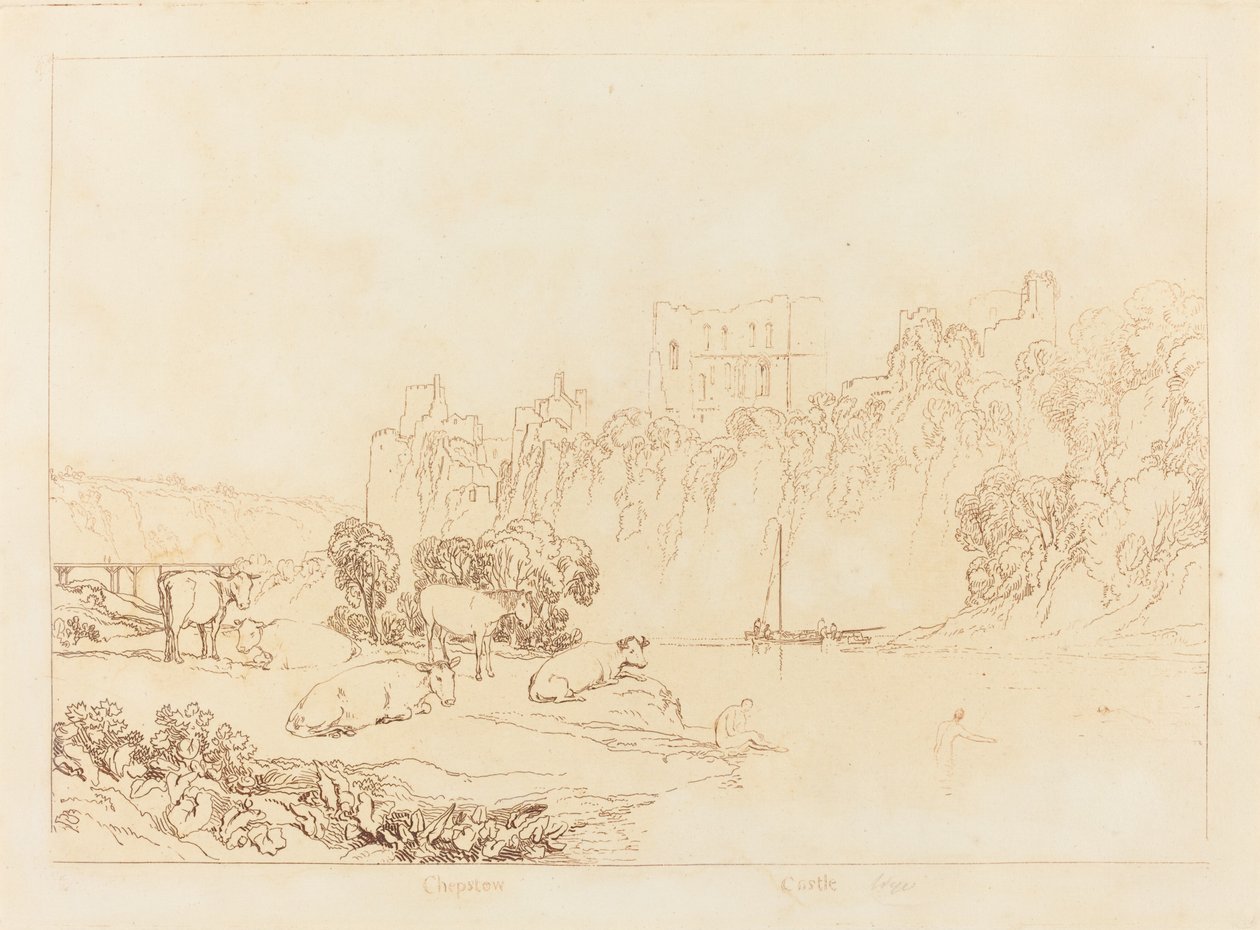 Wye-joki tekijältä Joseph Mallord William Turner