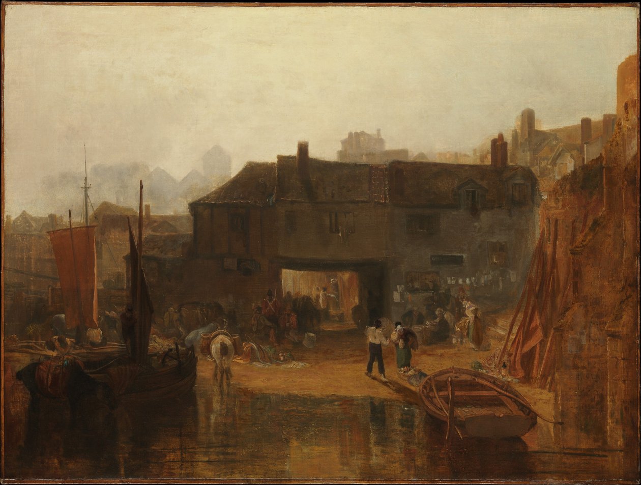 Saltash ja sen vesilautta, Cornwall tekijältä Joseph Mallord William Turner