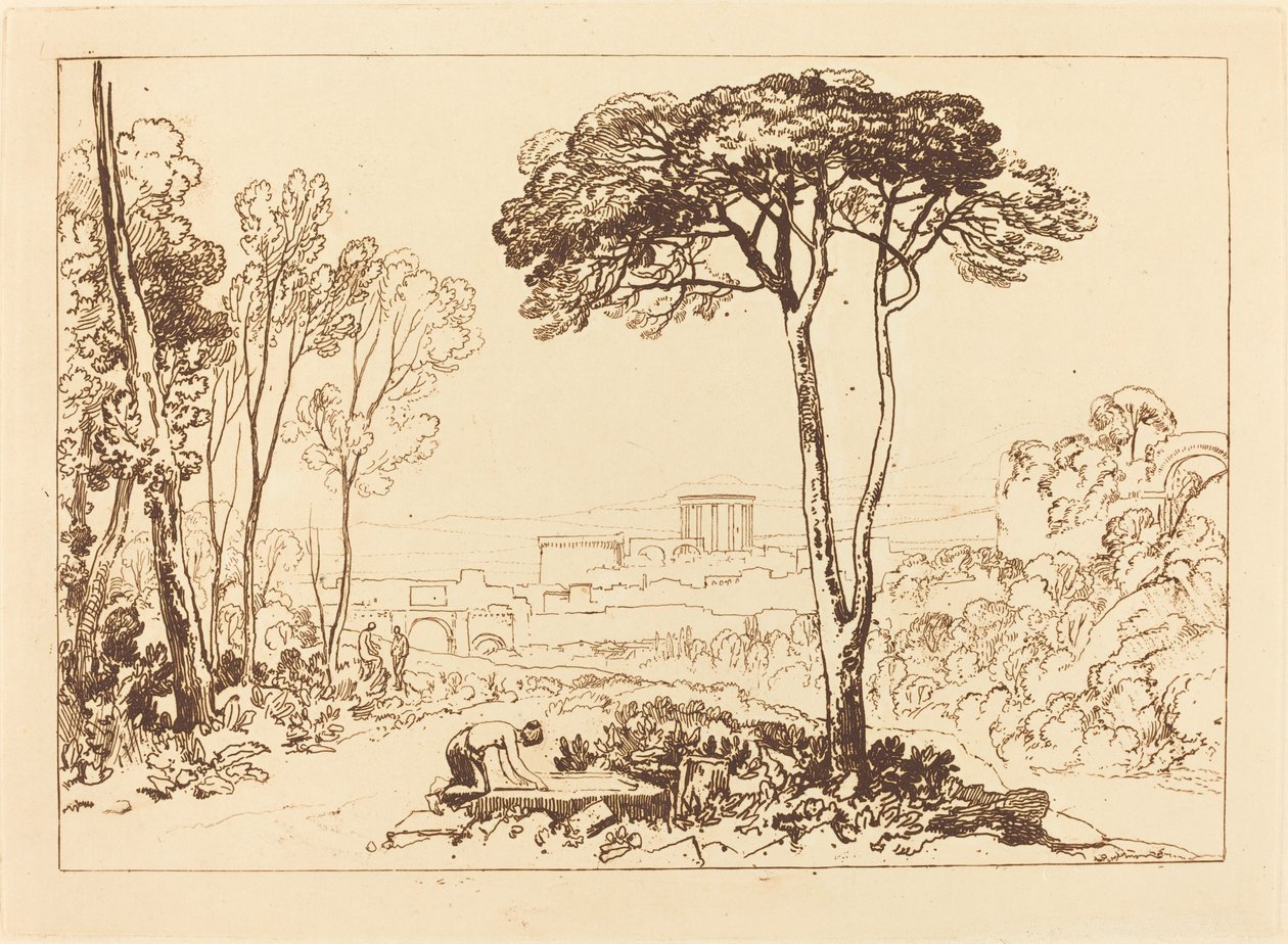 Kohtaus Campagnassa tekijältä Joseph Mallord William Turner