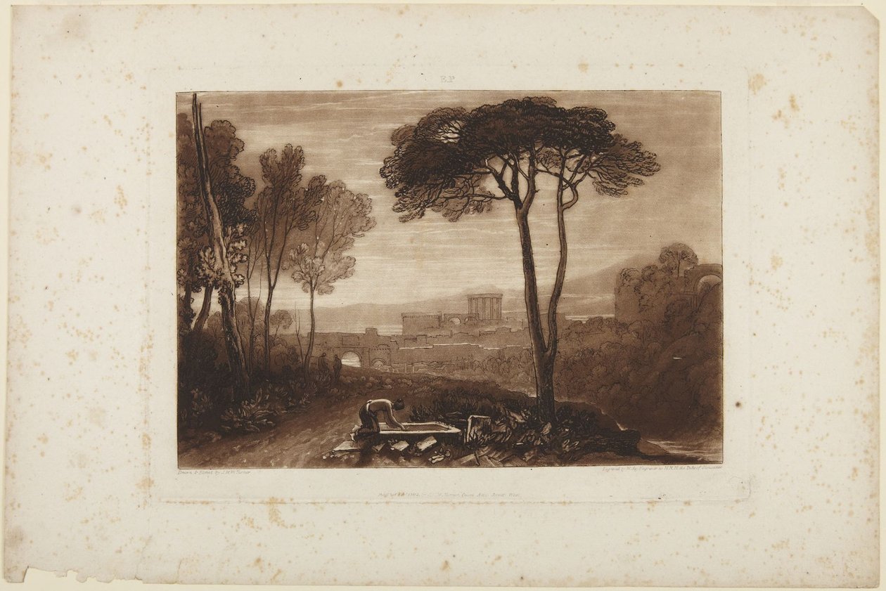Kohtauksia maaseudulla tekijältä Joseph Mallord William Turner