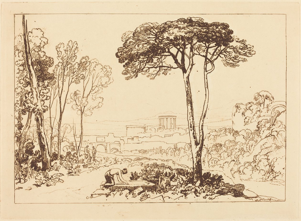 Kohtaus Campagnassa tekijältä Joseph Mallord William Turner