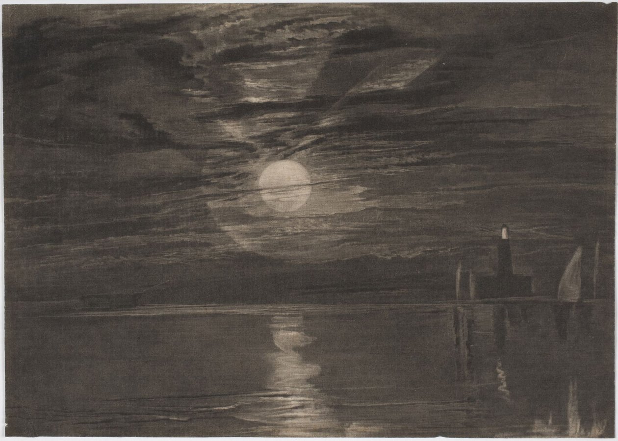 Shieldsin majakka tekijältä Joseph Mallord William Turner