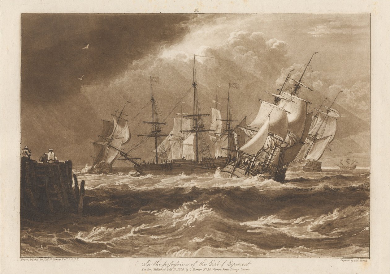 Toimitus sujuu kuin leikki tekijältä Joseph Mallord William Turner