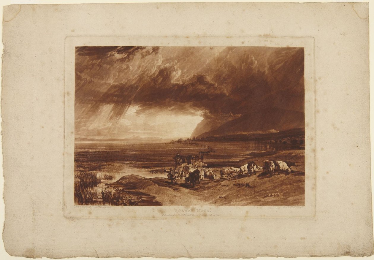 Solway Moss tekijältä Joseph Mallord William Turner
