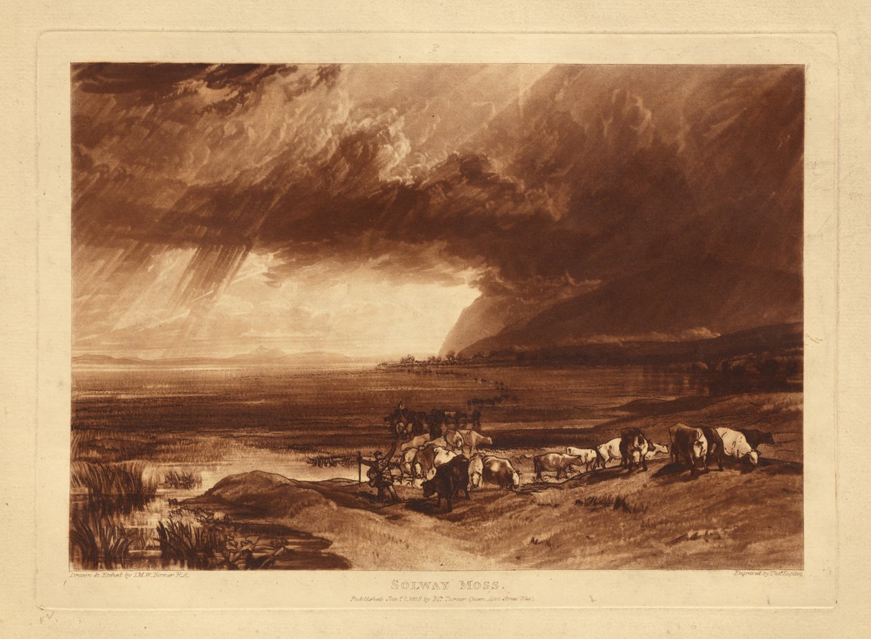 Solway Moss tekijältä Joseph Mallord William Turner