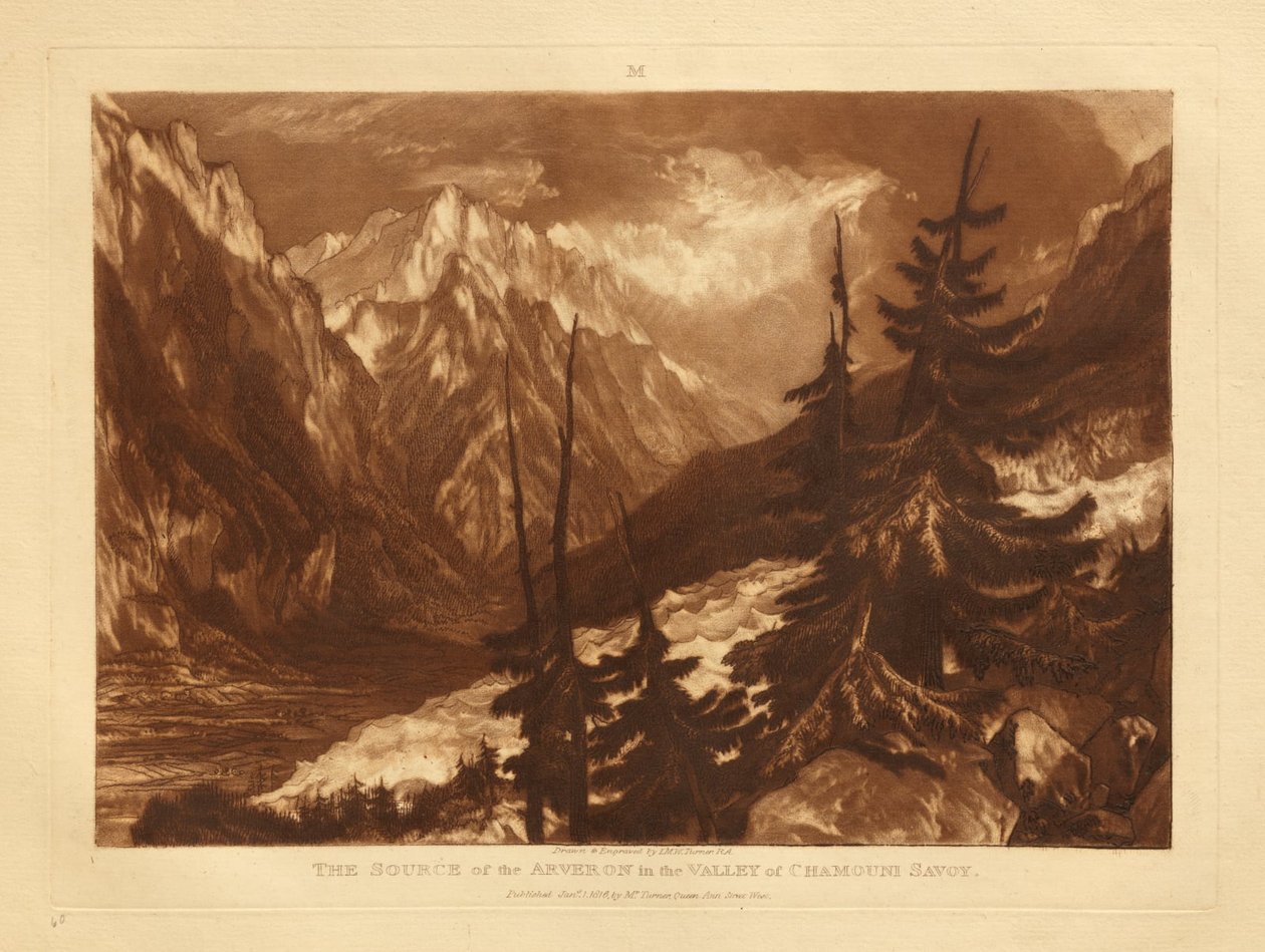 Arveronin lähde tekijältä Joseph Mallord William Turner