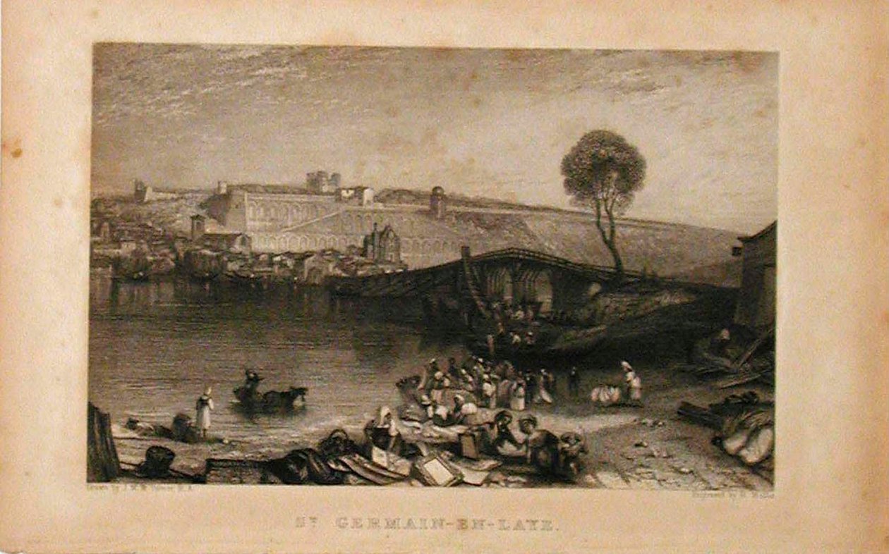 Saint-Germain-en-Laye tekijältä Joseph Mallord William Turner