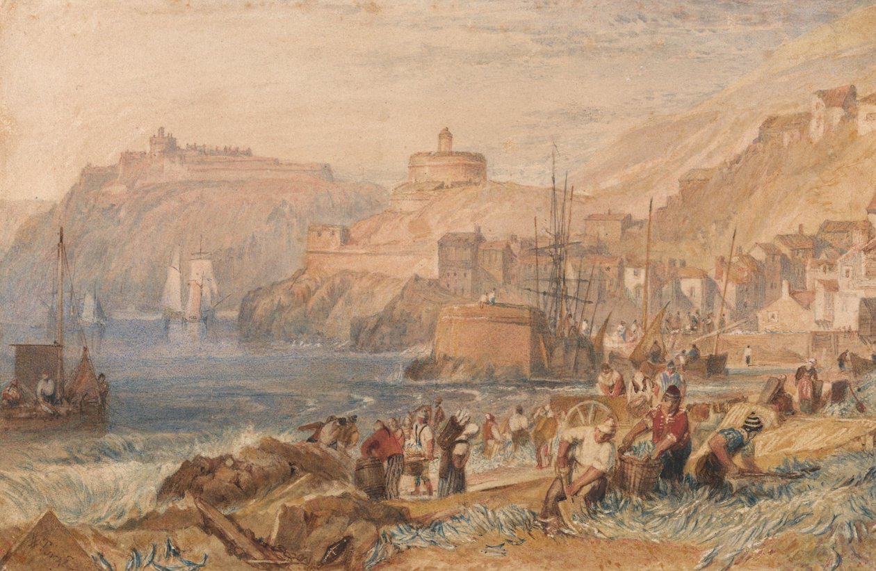 St. Mawes, Cornwall tekijältä Joseph Mallord William Turner