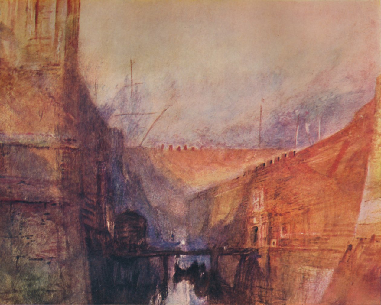 Arsenaali, 1840, 1925. tekijältä Joseph Mallord William Turner