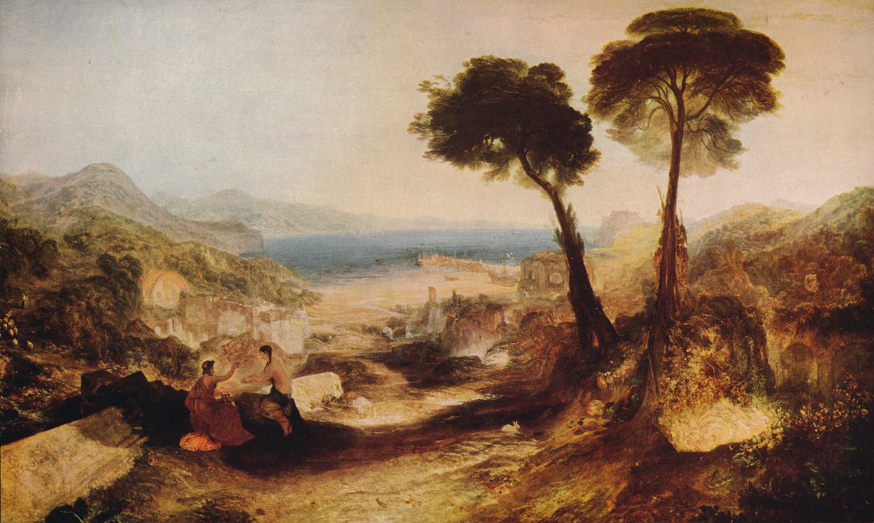 Baiaen lahti Apollon ja Sibylin kanssa, c1823, c1915 tekijältä Joseph Mallord William Turner
