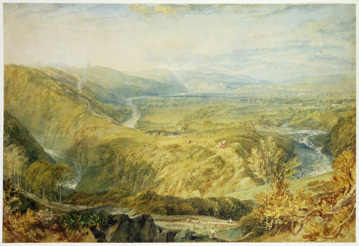 Huonekalut ja erilaiset esineet 1100- ja 1300-luvuilta tekijältä Joseph Mallord William Turner