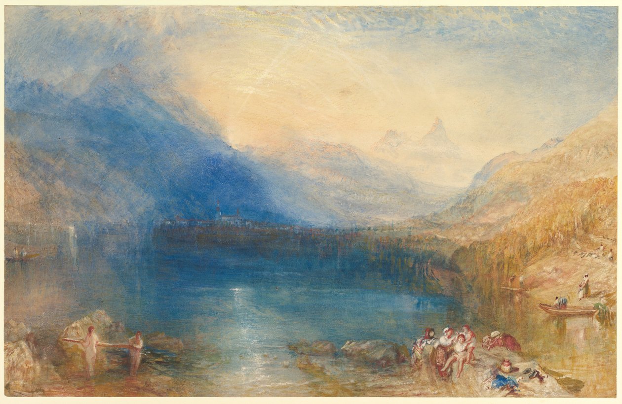 Zugjärvi tekijältä Joseph Mallord William Turner