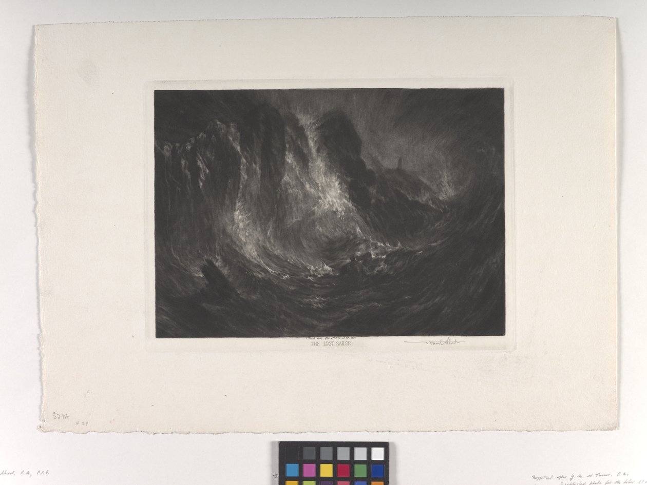 Kadonnut merimies tekijältä Joseph Mallord William Turner